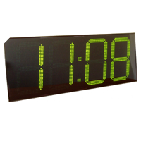 Импульс-445N-T часы-термометр электронные уличные